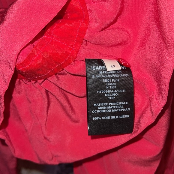 Isabel Marant Nelino Silk Blouse - Picture 9 of 9